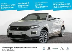 Pure white schwarz Gebraucht 2021 VW T-Roc Cabriolet Style Cabrio | 25.330 € (Guter Preis)