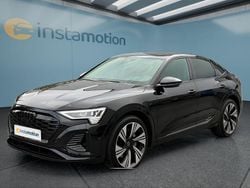 Schwarz Gebraucht 2023 Audi Q8 e-tron S-Line SUV | 61.399 € (Etwas zu teuer)
