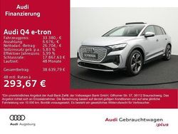 Florettsilber metallic Gebraucht 2022 Audi Q4 e-tron S-Line SUV | 33.380 € (Fairer Preis)