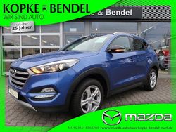 Champion blue metallic (metallic) Gebraucht 2018 Hyundai Tucson Passion SUV | 14.970 € (Fairer Preis)
