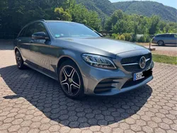 Grau Gebraucht 2019 Mercedes C220 AMG Limousine | 27.480 € (Guter Preis)