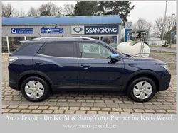 Dandy blue metallic bas Gebraucht 2024 Ssangyong Korando SUV | 27.990 € (Fairer Preis)