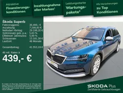 Lavablau metallic Gebraucht 2022 Skoda Superb Scout 4x4 Kombi | 36.499 € (Etwas zu teuer)