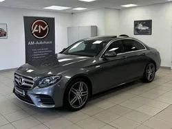 Selenitgrau metallic Gebraucht 2018 Mercedes E220 AMG line Limousine | 25.599 € (Guter Preis)