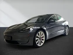 Grau Gebraucht 2021 Tesla Model 3 Performance Limousine | 29.009 € (Fairer Preis)