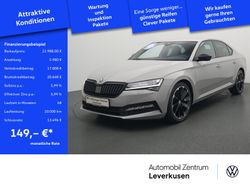 Grau / stahlgrau Gebraucht 2019 Skoda Superb SportLine Limousine | 22.988 € (Fairer Preis)