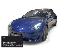 Deep blue metallic Gebraucht 2021 Tesla Model 3 RWD Limousine | 25.100 € (Fairer Preis)