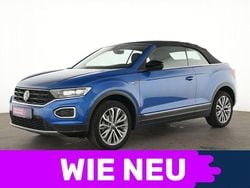 Blau Gebraucht 2021 VW T-Roc Cabriolet Cabrio | 23.977 € (Guter Preis)