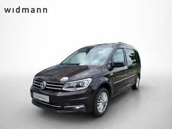 Black berry metallic Gebraucht 2019 VW Caddy Maxi Highline Van / Kleinbus | 27.370 € (Etwas zu teuer)
