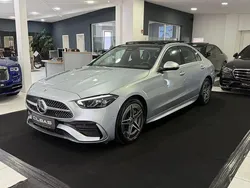 Silber Gebraucht 2024 Mercedes C300 AMG line Limousine | 48.500 € (Fairer Preis)