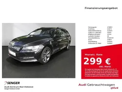 Schwarz Gebraucht 2022 Skoda Superb SportLine Kombi | 27.880 € (Guter Preis)