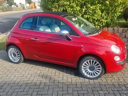 Rot Gebraucht 2009 Fiat 500 Cabrio | 3.200 €