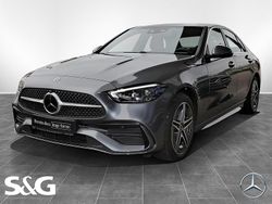 Metalliclack selenitgrau Gebraucht 2024 Mercedes C220 AMG Limousine | 47.770 €