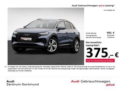Geysirblau metallic Gebraucht 2025 Audi Q4 e-tron S-Line SUV | 44.488 € (Etwas zu teuer)