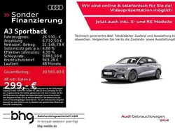 Silber Gebraucht 2021 Audi A3 Sportback Advanced Plus Limousine | 26.930 € (Fairer Preis)