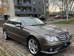 Beige Gebraucht 2009 Mercedes CLK220 AMG line Coupé | 10.500 € (Fairer Preis)