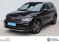 Schwarz Gebraucht 2022 VW Tiguan Elegance SUV | 28.650 € (Fairer Preis)