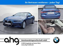 Blau Gebraucht 2021 BMW 420 Sport Line Cabrio | 38.660 € (Fairer Preis)