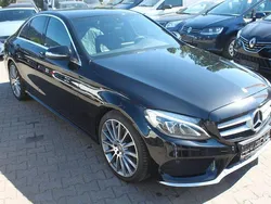Obsidianschwarz metalliclack Gebraucht 2015 Mercedes C250 AMG line Limousine | 19.900 € (Guter Preis)