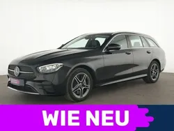 Obsidianschwarz Gebraucht 2022 Mercedes E300 AMG line Limousine | 33.235 € (Superpreis)