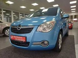 Blau Gebraucht 2010 Opel Agila Edition Kleinwagen | 5.790 € (Teuer)