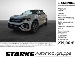 Weiß Gebraucht 2025 VW T-Roc Cabriolet R-line Cabrio | 34.980 € (Guter Preis)