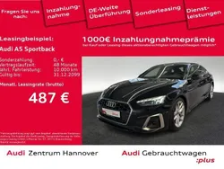 Mythosschwarz metallic Gebraucht 2021 Audi A5 Sportback Ambiente Limousine | 34.990 € (Fairer Preis)
