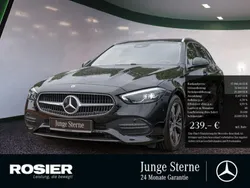 Schwarz / obsidianschwarz Gebraucht 2024 Mercedes C200 Advanced Kombi | 37.086 € (Superpreis)
