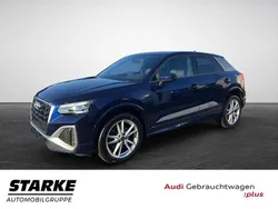 Blau Gebraucht 2024 Audi Q2 S-Line SUV | 34.480 € (Etwas zu teuer)