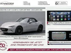 Aero gray m Gebraucht 2024 Mazda MX5 Exclusive-Line Cabrio | 30.489 € (Fairer Preis)