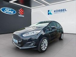 Schwarz Gebraucht 2016 Ford Fiesta Titanium Kleinwagen | 9.870 € (Fairer Preis)