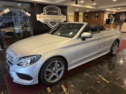 Silber Gebraucht 2017 Mercedes C220 AMG Cabrio | 23.950 € (Fairer Preis)