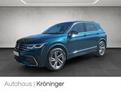 Blau Gebraucht 2021 VW Tiguan R-line SUV | 29.990 € (Guter Preis)
