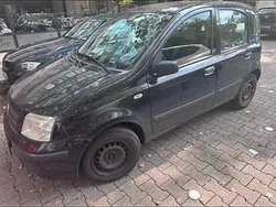 Schwarz Gebraucht 2009 Fiat Panda Kleinwagen | 600 €