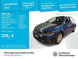 Blau Gebraucht 2023 VW Polo IQ Drive Kleinwagen | 20.990 € (Fairer Preis)