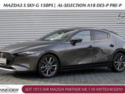 Grau Gebraucht 2021 Mazda 3 Selection Limousine | 23.489 € (Etwas zu teuer)