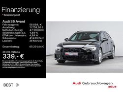 Brillantschwarz Gebraucht 2024 Audi S6 Ambiente Kombi | 58.888 € (Superpreis)