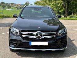 Schwarz Gebraucht 2018 Mercedes GLC250 AMG line SUV | 36.500 € (Teuer)