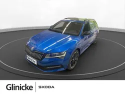 Blau Gebraucht 2021 Skoda Superb SportLine Kombi | 26.980 € (Fairer Preis)