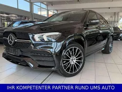 Obsidianschwarz Gebraucht 2021 Mercedes GLE350 AMG line Coupé | 51.991 €
