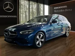 Metalliclack spektralblau Gebraucht 2023 Mercedes C180 Avantgarde Kombi | 32.780 € (Fairer Preis)