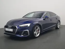 Blau Gebraucht 2022 Audi A5 Sportback S-Line Limousine | 33.990 € (Fairer Preis)