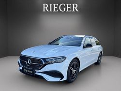Weiß Gebraucht 2024 Mercedes E220 AMG Limousine | 47.789 € (Superpreis)