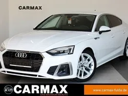 Gletscherweiß metallic Gebraucht 2021 Audi A5 Sportback S-Line Coupé | 27.500 € (Guter Preis)