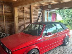 Rot Gebraucht 1991 VW Golf Cabriolet Sportline Cabrio | 15.500 €