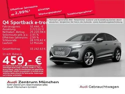 Taifungrau metallic Gebraucht 2022 Audi Q4 Sportback e-tron Ambiente SUV | 32.444 € (Fairer Preis)