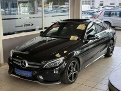 Schwarz Gebraucht 2018 Mercedes C250 AMG line Limousine | 18.990 € (Fairer Preis)