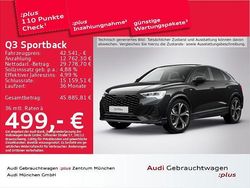 Schwarz Gebraucht 2022 Audi Q3 Sportback Sport SUV | 42.541 €