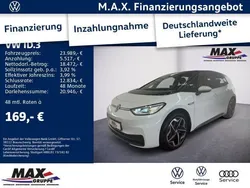 Gletscherweiß metallic schwarz (metallic) Gebraucht 2022 VW ID.3 Pro Performance Kleinwagen | 23.989 € (Fairer Preis)