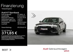 Mythosschwarz metallic Gebraucht 2024 Audi A7 Kleinwagen | 57.999 € (Superpreis)
